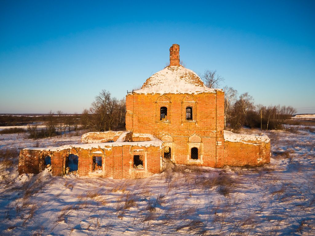 Церковь Михаила Архангела, Никитино (Кораблинский район, Рязанская область). фасады