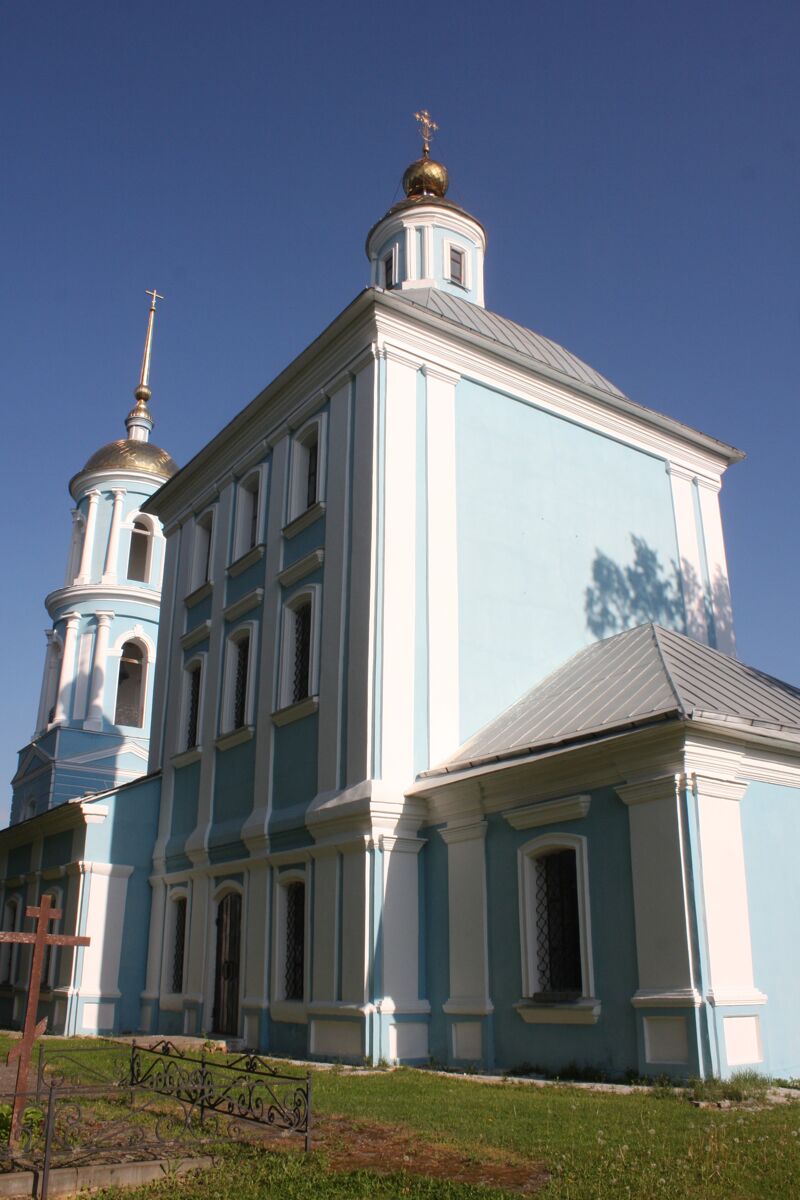 Церковь Тихвинской иконы Божией Матери, Пехлец (Кораблинский район, Рязанская область). архитектурные детали