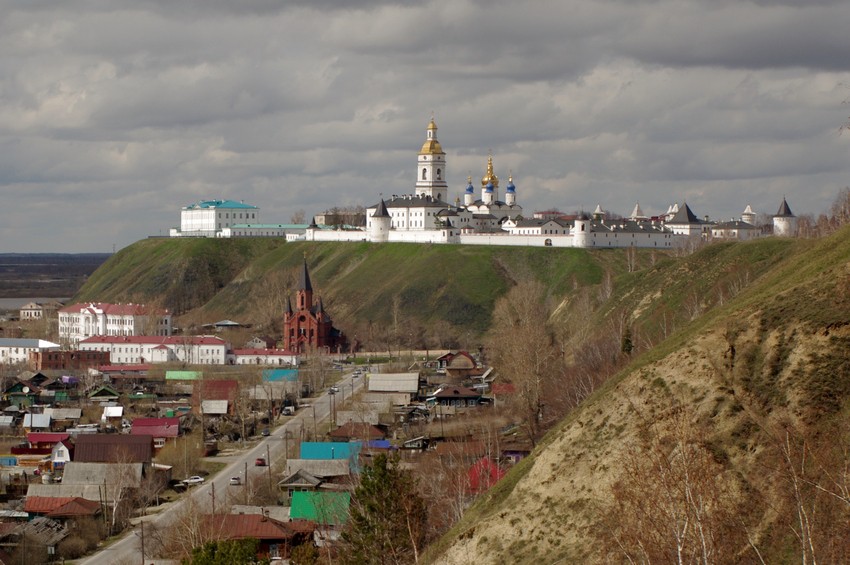 Тобольск. Кремль. общий вид в ландшафте