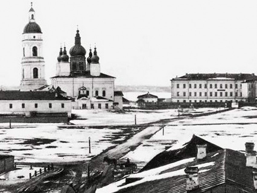 Тобольск. Кремль. архивная фотография, Зима 1917/1918 года.