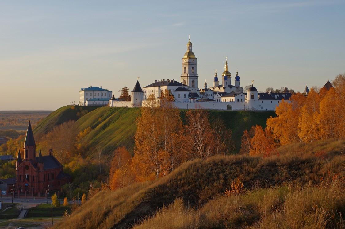 Тобольск. Кремль. общий вид в ландшафте