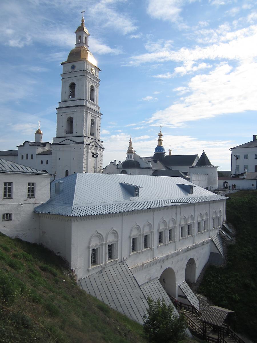 рентерея, общий вид в ландшафте. Кремль, Тобольск (Тобольский район и г. Тобольск, Тюменская область)
