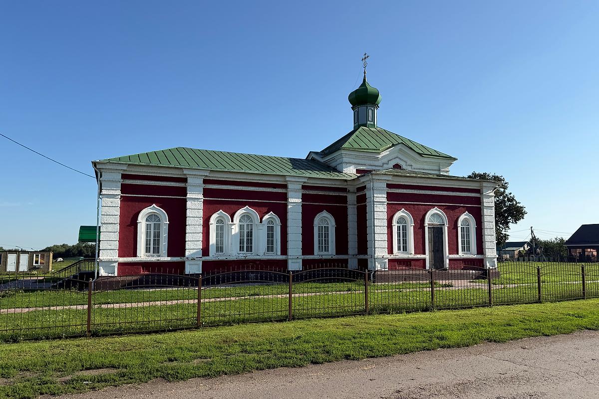 фасады. Церковь Николая Чудотворца, Студенки (Александро-Невский район, Рязанская область)