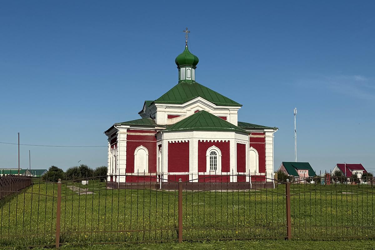фасады. Церковь Николая Чудотворца, Студенки (Александро-Невский район, Рязанская область)
