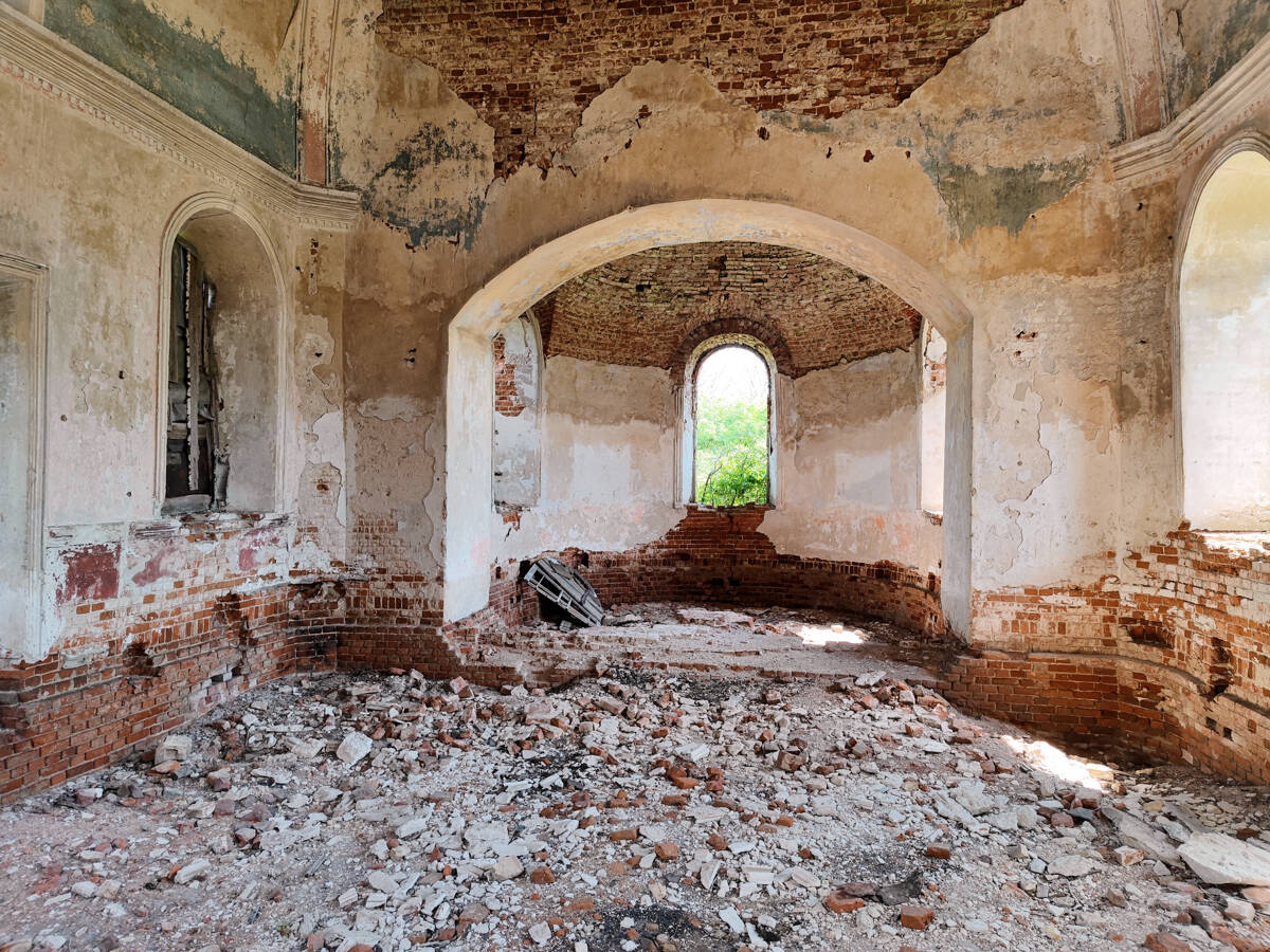 Церковь Николая Чудотворца, Николо-Гай (Александро-Невский район, Рязанская область). интерьер и убранство