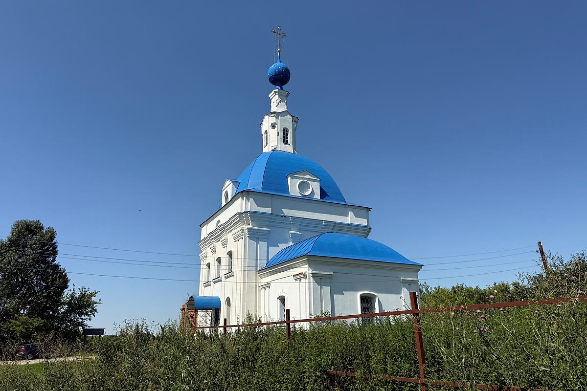 фасады. Церковь Казанской иконы Божией Матери, Нижний Якимец (Александро-Невский район, Рязанская область)