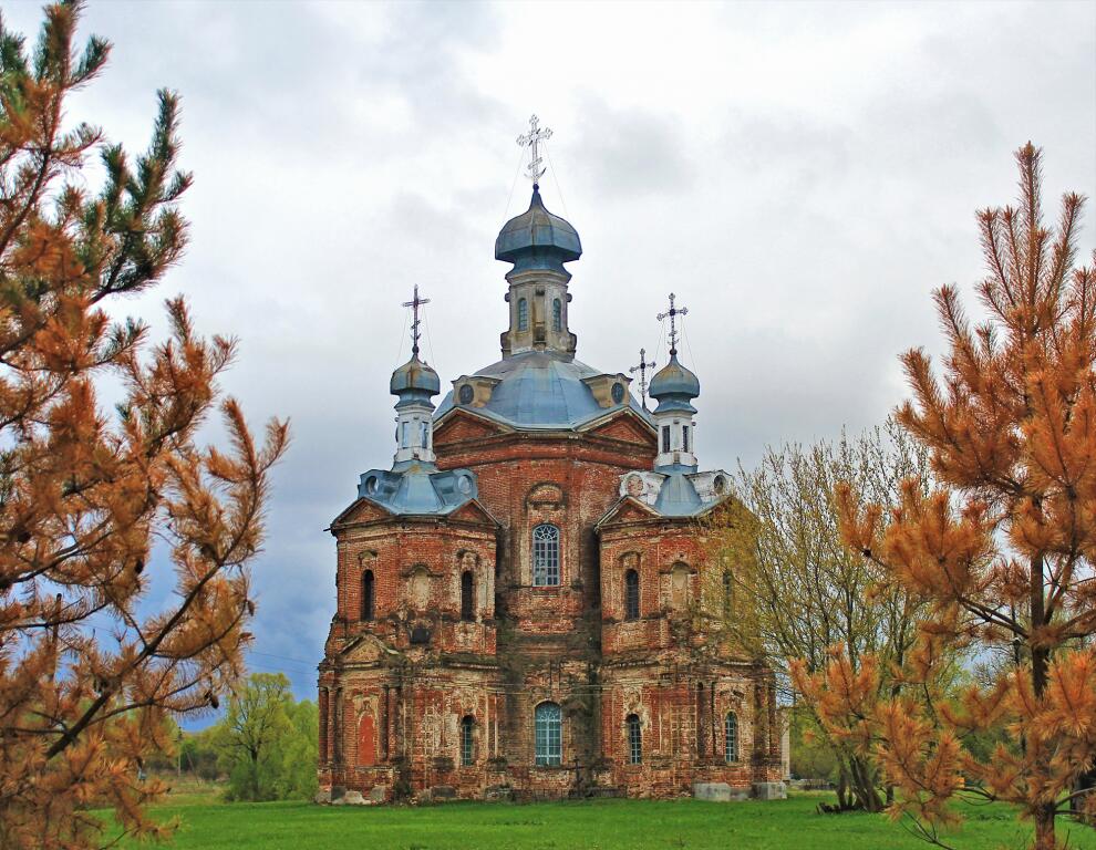 Церковь Покрова Пресвятой Богородицы, Покрово-Гагарино (Милославский район, Рязанская область). фасады
