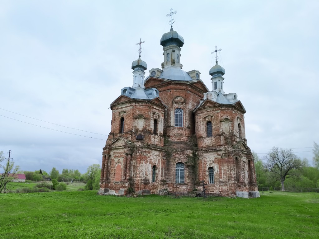 Церковь Покрова Пресвятой Богородицы, Покрово-Гагарино (Милославский район, Рязанская область). фасады