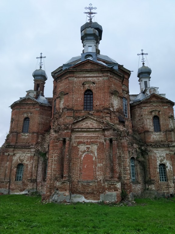 Церковь Покрова Пресвятой Богородицы, Покрово-Гагарино (Милославский район, Рязанская область). фасады