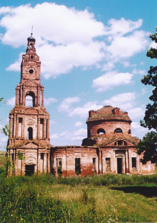 Церковь Феодора Студита, Старое Курбатово (Милославский район, Рязанская область). фасады