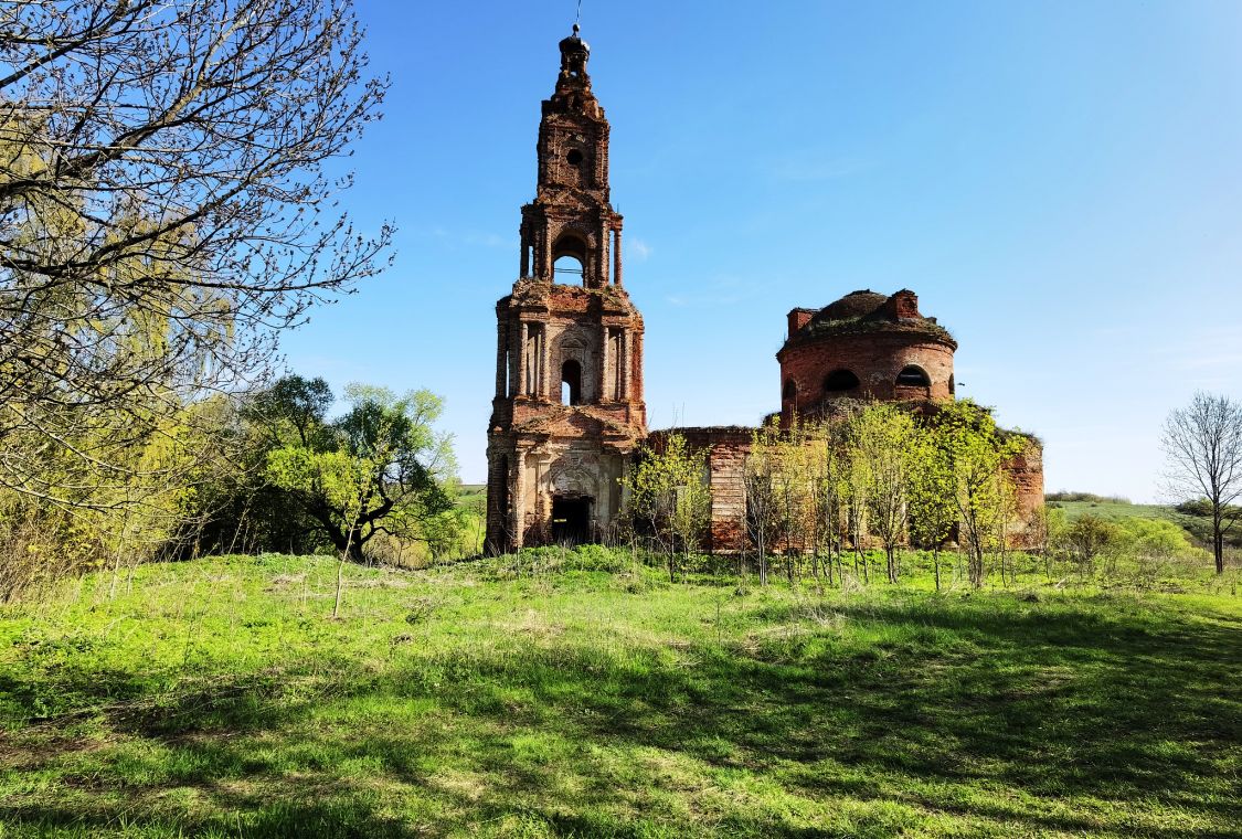 Церковь Феодора Студита, Старое Курбатово (Милославский район, Рязанская область). фасады