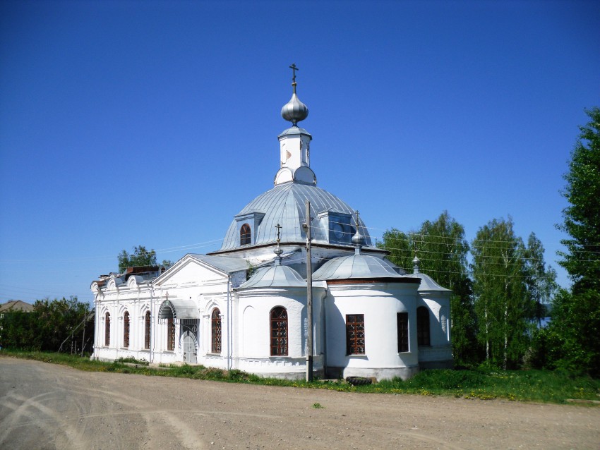 Церковь Входа Господня в Иерусалим, Насадка (Кунгурский район и г. Кунгур, Пермский край). фасады