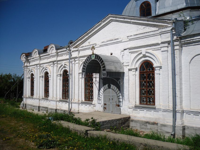 Церковь Входа Господня в Иерусалим, Насадка (Кунгурский район и г. Кунгур, Пермский край). архитектурные детали, южный фасад