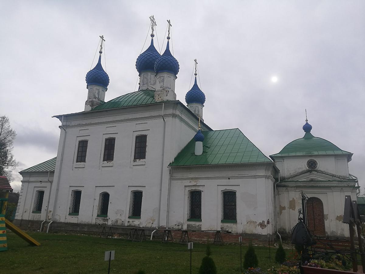 фасады. Церковь Смоленской иконы Божией Матери, Васильевское (Ярославский район, Ярославская область)