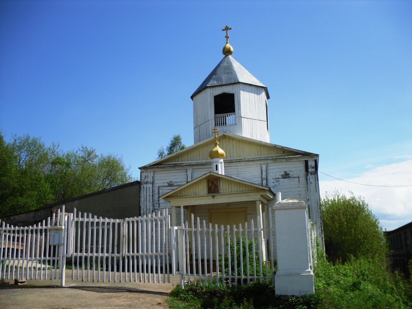 Церковь Александра Невского, Мысы (Краснокамск, город, Пермский край). фасады, вид с западной стороны