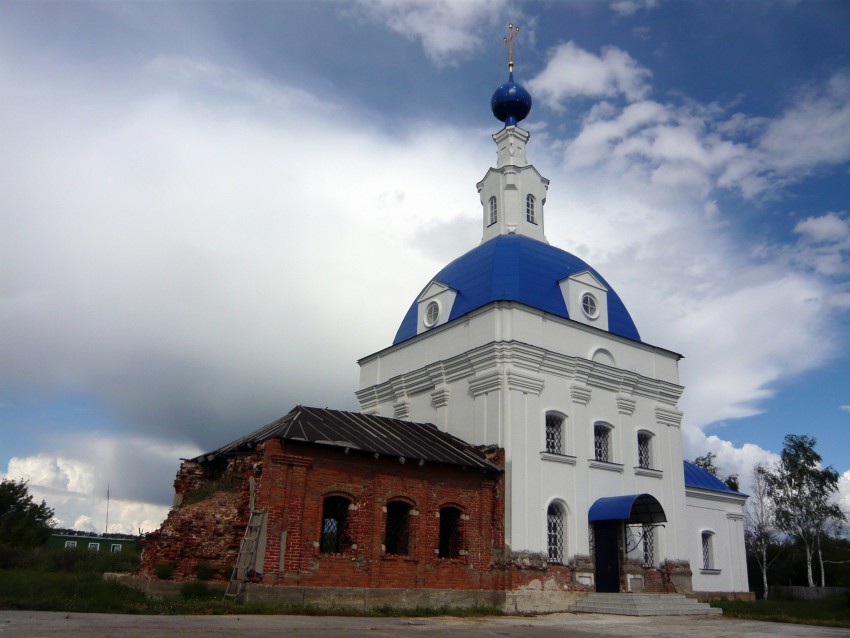 Церковь Казанской иконы Божией Матери, Нижний Якимец (Александро-Невский район, Рязанская область). фасады