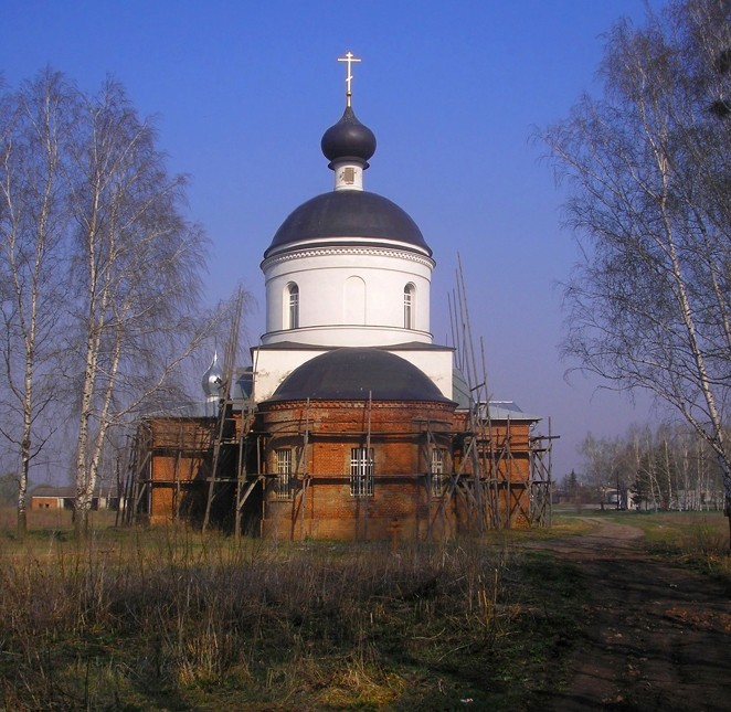 Церковь Покрова Пресвятой Богородицы, Бурминка (Александро-Невский район, Рязанская область). фасады