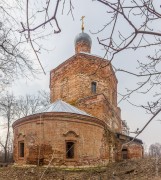 Церковь Преображения Господня, Вид с северо-востока<br>, Струпна, Зарайский городской округ, Московская область