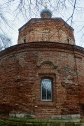 Церковь Преображения Господня, Восточная апсидная часть основного объёма.<br>, Струпна, Зарайский городской округ, Московская область