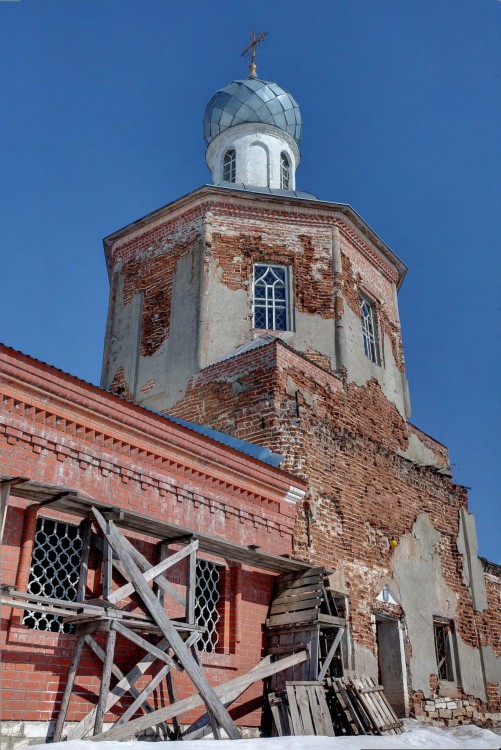 Церковь Преображения Господня, Журавна (Зарайский городской округ, Московская область). фасады