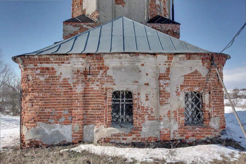 Церковь Преображения Господня, Журавна (Зарайский городской округ, Московская область). архитектурные детали