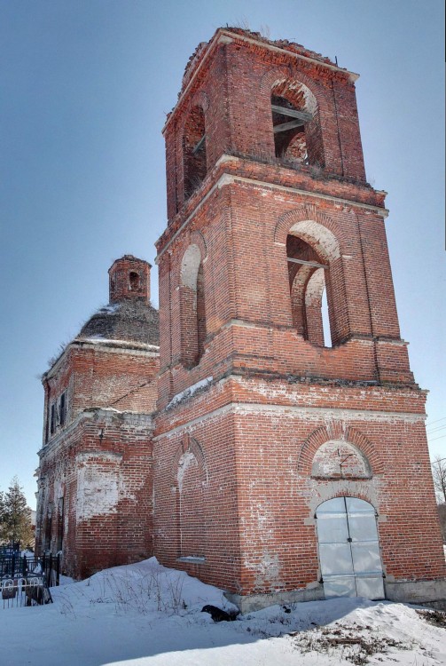 Растовцы. Церковь Казанской Иконы Божией Матери. фасады