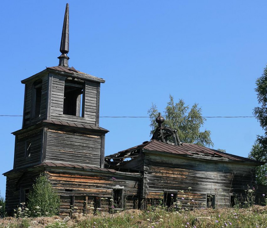 Церковь Николая Чудотворца, Ужгинская (Чердынский район, Пермский край). фасады