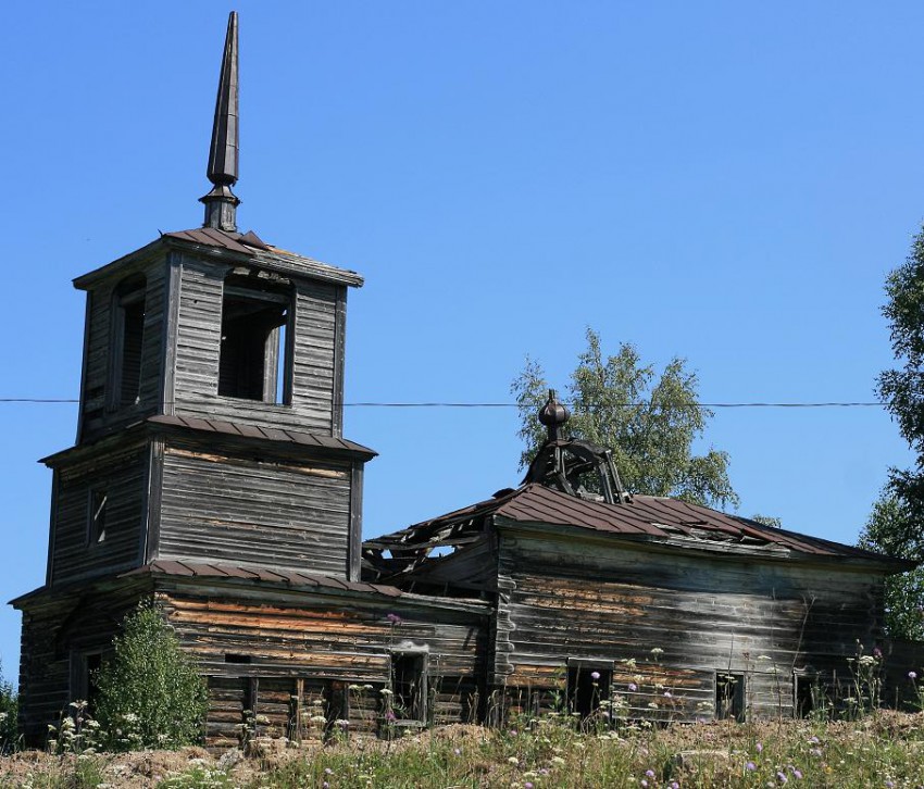 Ужгинская. Церковь Николая Чудотворца. фасады