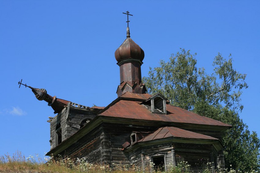 Церковь Георгия Победоносца, Лекмартово (Чердынский район, Пермский край). фасады