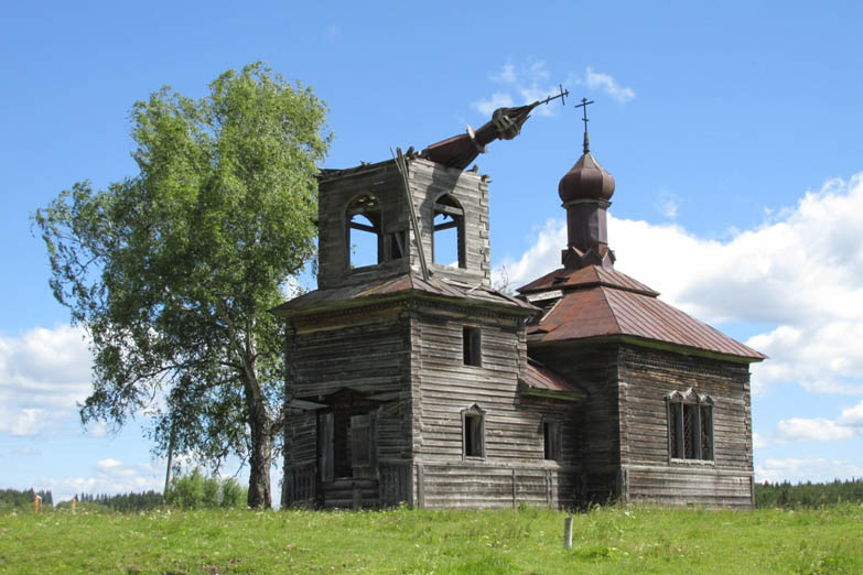 Церковь Георгия Победоносца, Лекмартово (Чердынский район, Пермский край). фасады