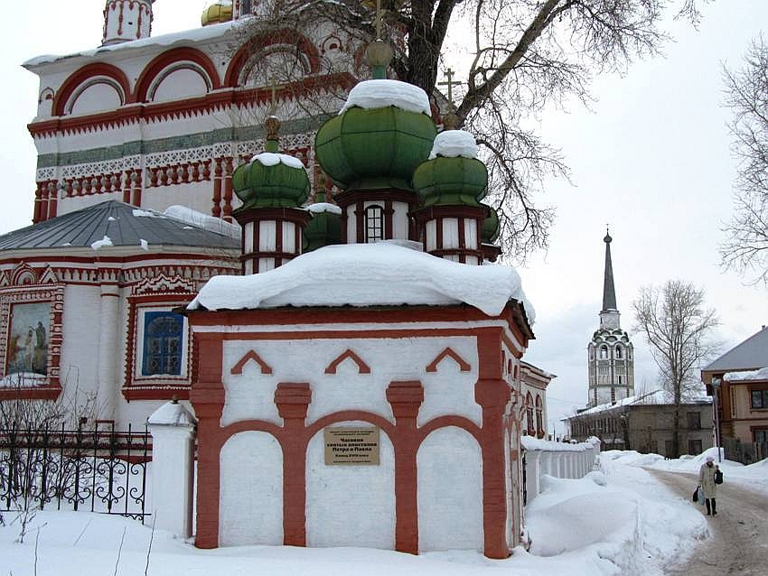 Соликамск. Часовня Петра и Павла. фасады, вид с востока