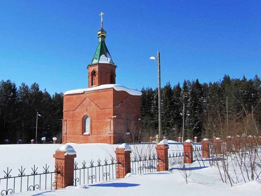 Часовня Успения Пресвятой Богородицы, Усолье (Усольский район, Пермский край). фасады, вид с северо-востока