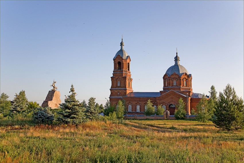 Церковь Иоанна Богослова, Карамышево (Грязинский район, Липецкая область). фасады