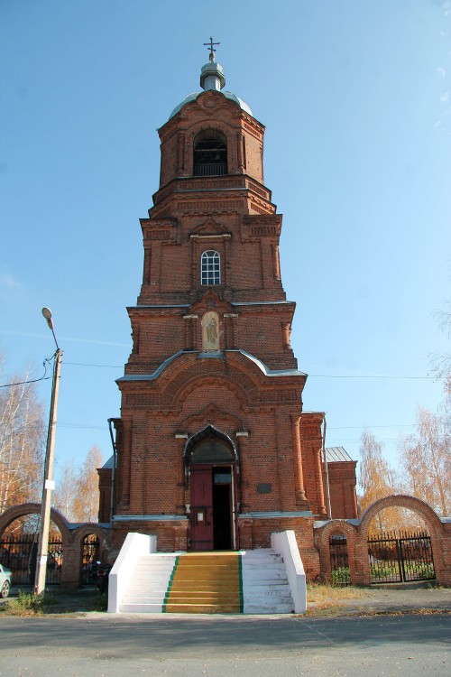Карамышево. Церковь Иоанна Богослова. фасады