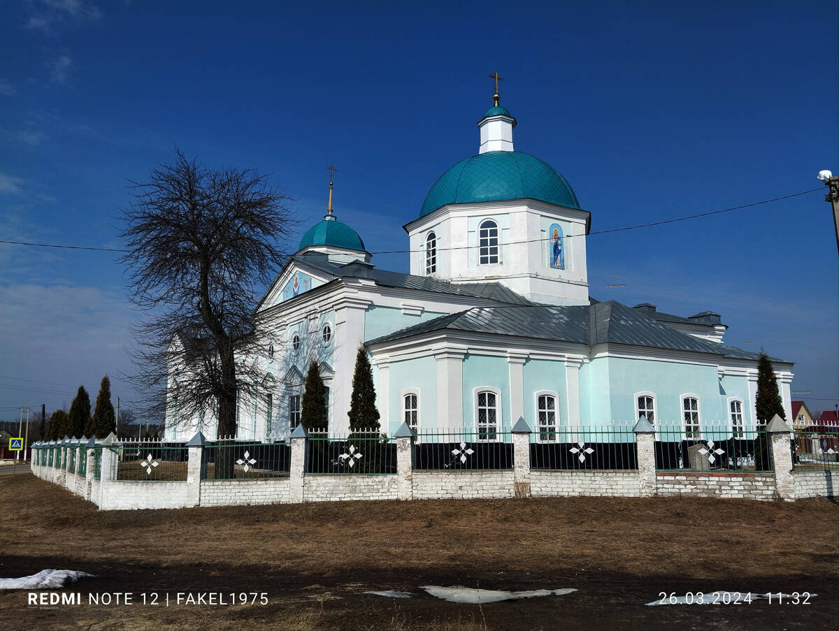 Церковь Николая Чудотворца, Двуречки (Грязинский район, Липецкая область). фасады