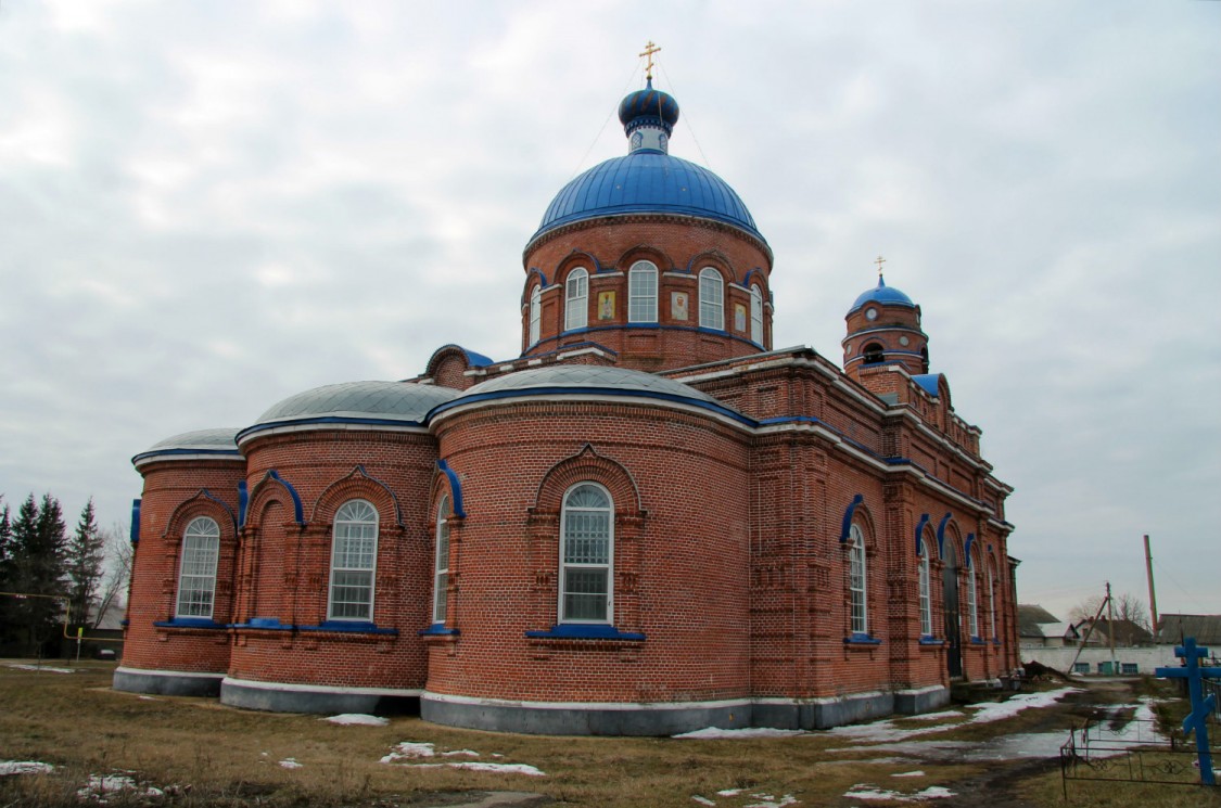 Бутырки. Церковь Богоявления Господня. фасады