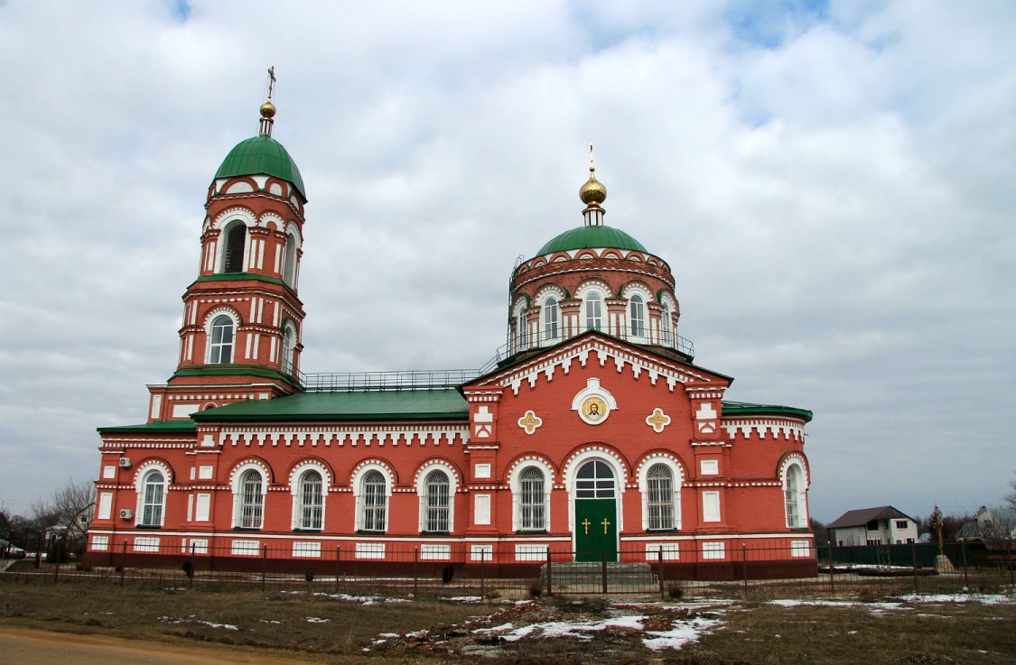 Церковь Иоана Богослова, Головщино (Грязинский район, Липецкая область). фасады
