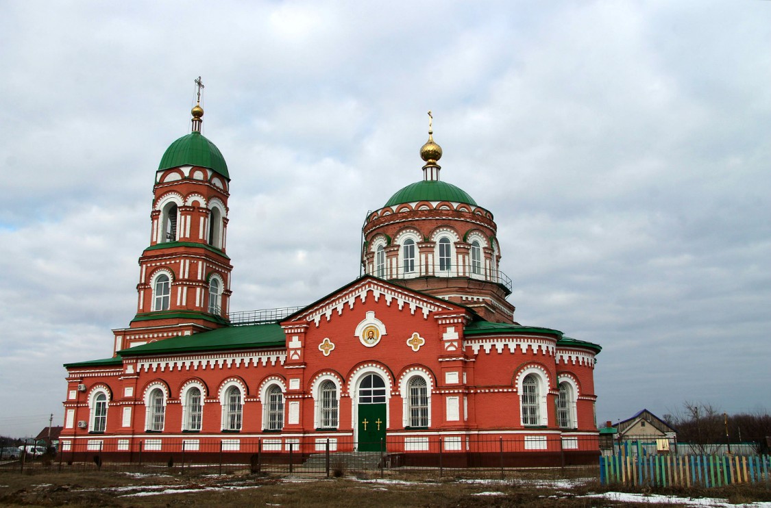 Церковь Иоана Богослова, Головщино (Грязинский район, Липецкая область). фасады