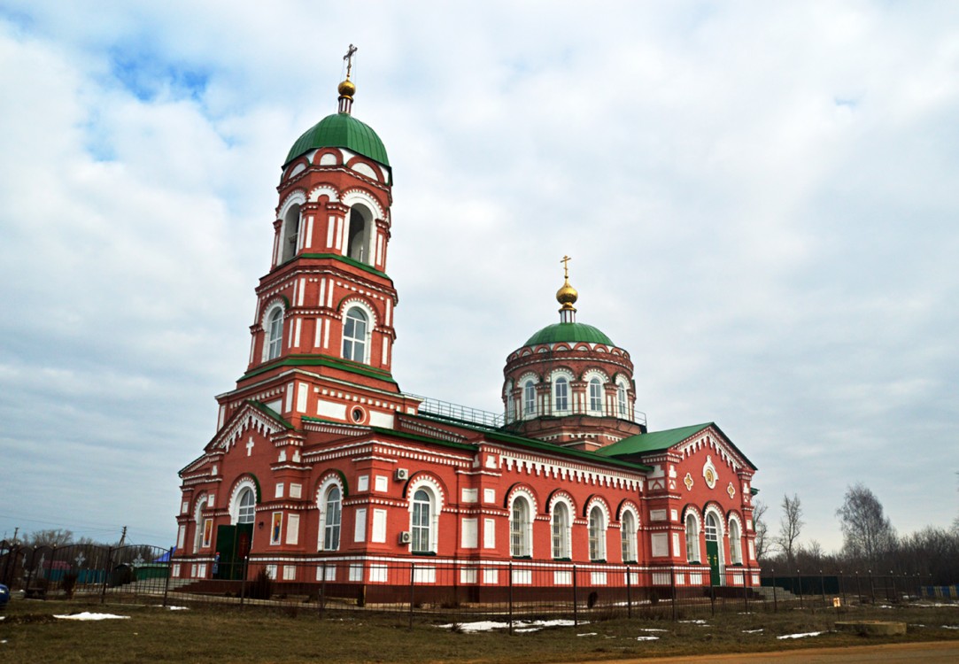 Церковь Иоана Богослова, Головщино (Грязинский район, Липецкая область). фасады