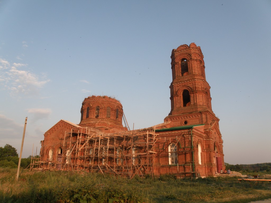 Церковь Иоана Богослова, Головщино (Грязинский район, Липецкая область). документальные фотографии