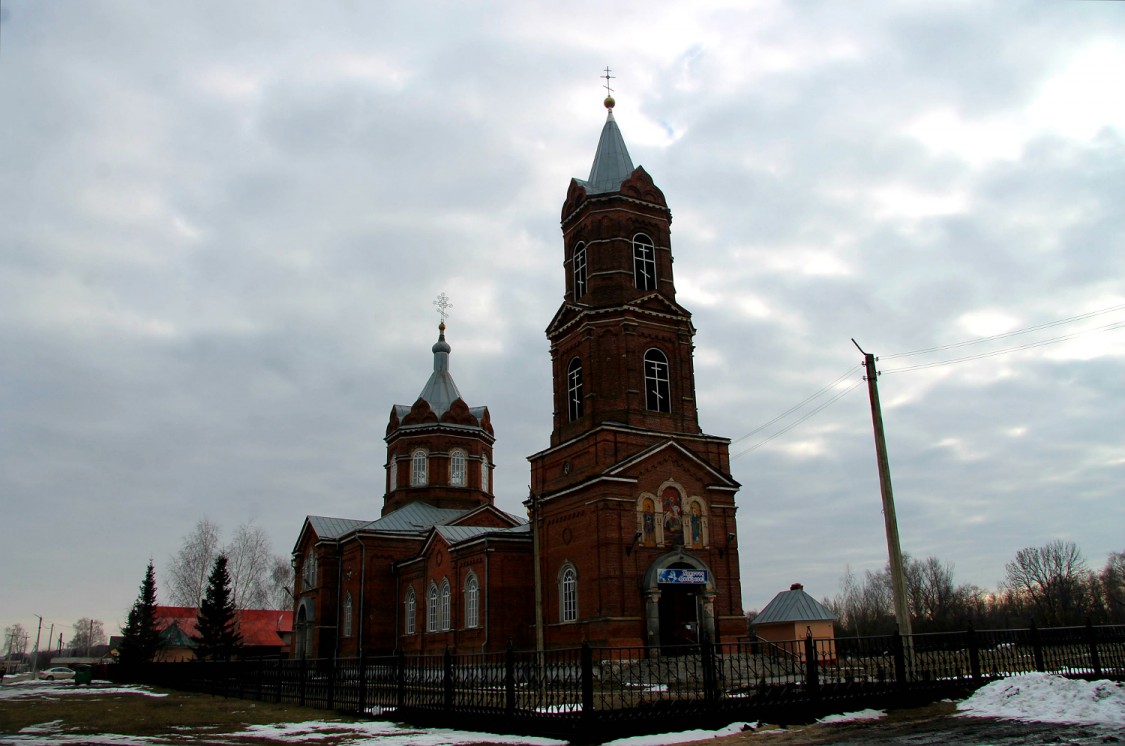 Церковь Георгия Победоносца, Малей (Грязинский район, Липецкая область). фасады
