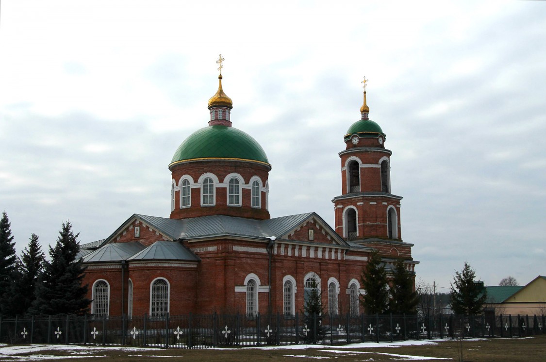 Плеханово. Церковь Николая Чудотворца. фасады