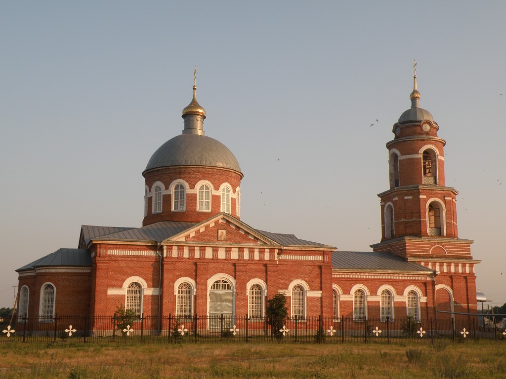 Церковь Николая Чудотворца, Плеханово (Грязинский район, Липецкая область). фасады