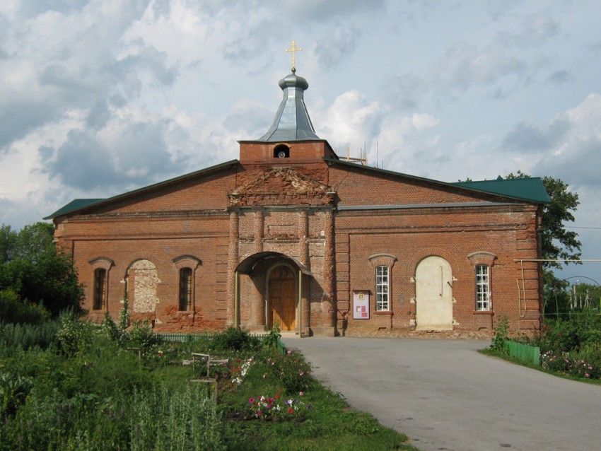 Церковь Троицы Живоначальной, Сошки (Грязинский район, Липецкая область). общий вид в ландшафте