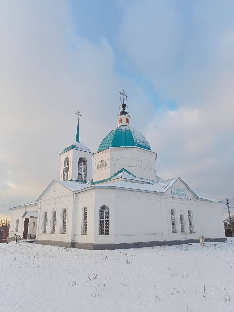 фасады. Церковь Богоявления Господня, Ярлуково (Грязинский район, Липецкая область)
