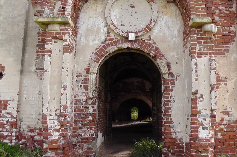 Долгое (Воскресенский с/с). Церковь Георгия Победоносца. архитектурные детали