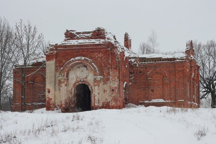 Церковь Георгия Победоносца, Долгое (Воскресенский с/с) (Данковский район, Липецкая область). фасады