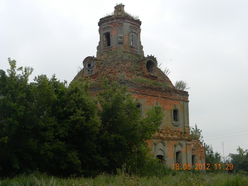 Церковь Казанской иконы Божией Матери, Еропкино (Данковский район, Липецкая область). фасады