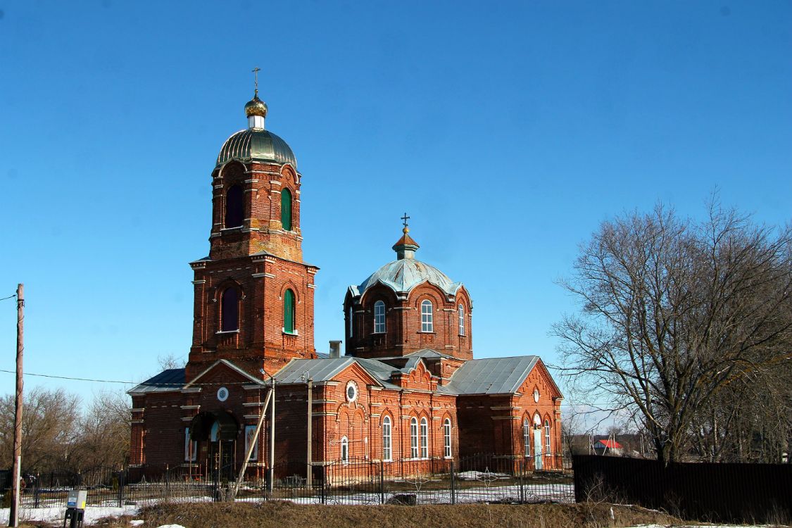 Церковь Михаила Архангела, Порой (Добровский район, Липецкая область). фасады