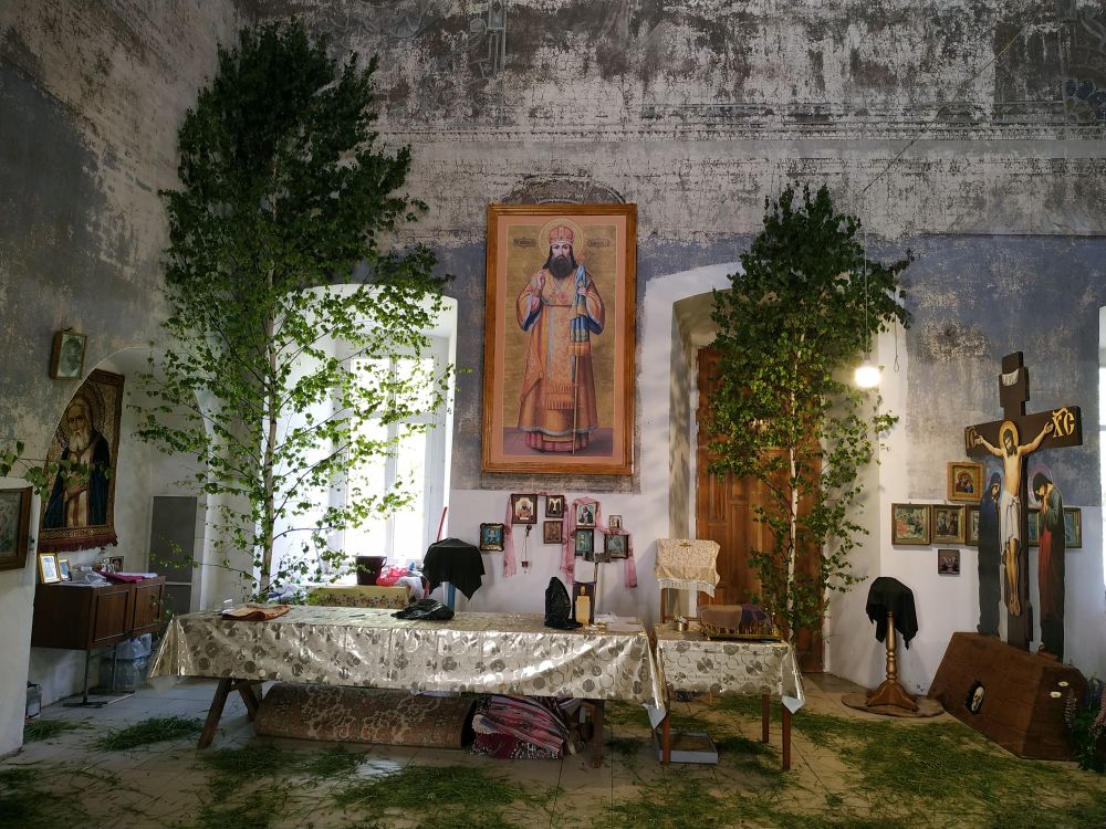 Церковь Воскресения Христова, Кудрявщино (Данковский район, Липецкая область). интерьер и убранство